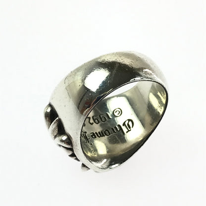 【中古品】【メンズ】 CHROME HEARTS クロムハーツ KEEPER RING キーパーリング 指輪 アクセサリー 190-260310-yy-02-tag カラー：シルバー 万代Net店