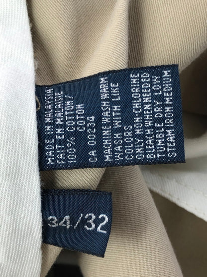 【中古品】【メンズ】 Polo by Ralph Lauren ポロバイラルフローレン 90～00’s CARGO PANTS 90～2000年代 カーゴ パンツ 157-260205-rt-18-tag サイズ：34×32 カラー：ベージュ 万代Net店