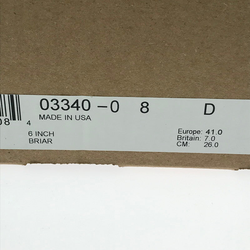 【中古品】【メンズ】 RED WING レッドウィング BLACKSMITH 3340 ブラックスミス USA製 25年製造 ブーツ 靴 164-260214-rt-01-tag サイズ：26ｃｍ ＵＳ 8Ｄ カラー：ブラウン 万代Net店