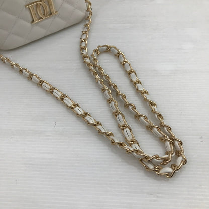 【中古品】【レディース】 DARICH ダーリッチ キルティングスクエアミニバッグ ショルダーバッグ カバン 188-260213-hi-23-tag カラー：ホワイト 万代Net店