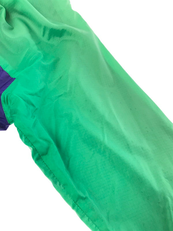 【現状渡し品】【メンズ】 patagonia パタゴニア フェザーウェイトジャケット ナイロンジャケット ライトアウター 144-260129-na-03-tag サイズ：サイズ表記なし 下記参照 カラー：グリーン/パープル 万代Net店