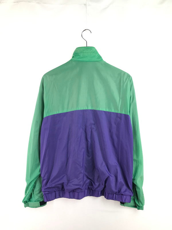 【現状渡し品】【メンズ】 patagonia パタゴニア フェザーウェイトジャケット ナイロンジャケット ライトアウター 144-260129-na-03-tag サイズ：サイズ表記なし 下記参照 カラー：グリーン/パープル 万代Net店