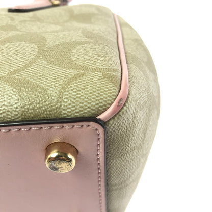 【中古品】【レディース】 SIGNATURE SHOULDER BAG 67027 シグネチャー ショルダーバッグ カバン 180-260421-rt-27-tagh カラー：ピンク 万代Net店