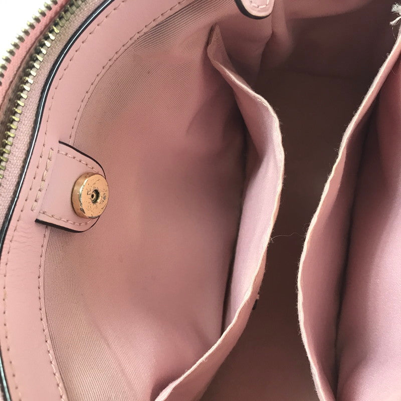 【中古品】【レディース】 SIGNATURE SHOULDER BAG 67027 シグネチャー ショルダーバッグ カバン 180-260421-rt-27-tagh カラー：ピンク 万代Net店