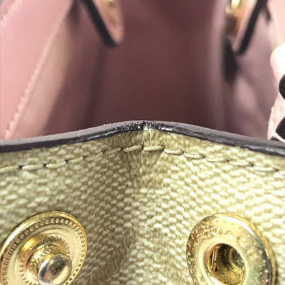【中古品】【レディース】 SIGNATURE SHOULDER BAG 67027 シグネチャー ショルダーバッグ カバン 180-260421-rt-27-tagh カラー：ピンク 万代Net店