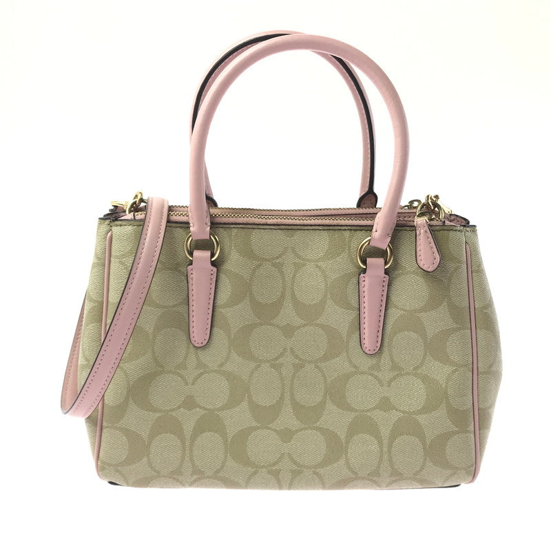 【中古品】【レディース】 SIGNATURE SHOULDER BAG 67027 シグネチャー ショルダーバッグ カバン 180-260421-rt-27-tagh カラー：ピンク 万代Net店