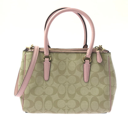 【中古品】【レディース】 SIGNATURE SHOULDER BAG 67027 シグネチャー ショルダーバッグ カバン 180-260421-rt-27-tagh カラー：ピンク 万代Net店