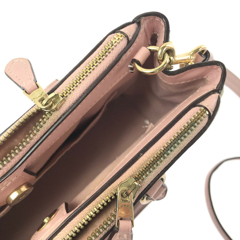 【中古品】【レディース】 SIGNATURE SHOULDER BAG 67027 シグネチャー ショルダーバッグ カバン 180-260421-rt-27-tagh カラー：ピンク 万代Net店