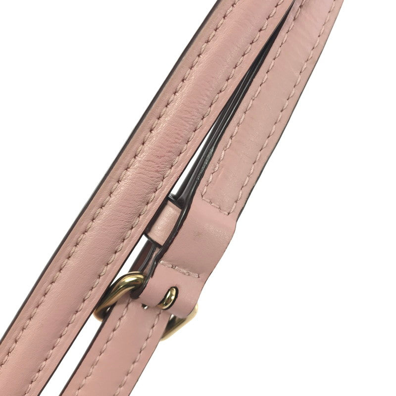 【中古品】【レディース】 SIGNATURE SHOULDER BAG 67027 シグネチャー ショルダーバッグ カバン 180-260421-rt-27-tagh カラー：ピンク 万代Net店