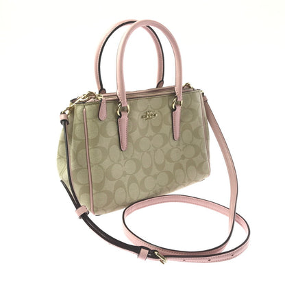 【中古品】【レディース】 SIGNATURE SHOULDER BAG 67027 シグネチャー ショルダーバッグ カバン 180-260421-rt-27-tagh カラー：ピンク 万代Net店