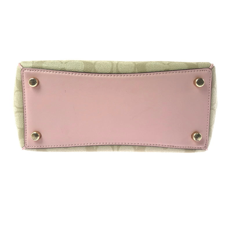 【中古品】【レディース】 SIGNATURE SHOULDER BAG 67027 シグネチャー ショルダーバッグ カバン 180-260421-rt-27-tagh カラー：ピンク 万代Net店