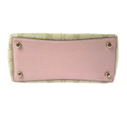 【中古品】【レディース】 SIGNATURE SHOULDER BAG 67027 シグネチャー ショルダーバッグ カバン 180-260421-rt-27-tagh カラー：ピンク 万代Net店
