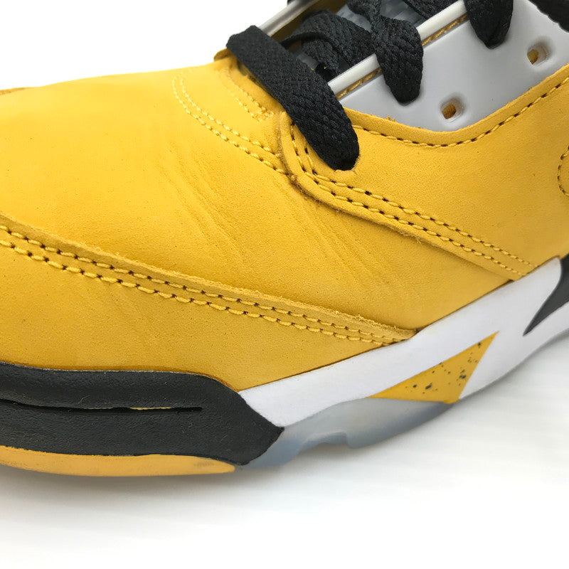 【中古品】【メンズ】 NIKE ナイキ AIR JORDAN 5 RETRO IO3372-700 エアジョーダン 5 レトロ スニーカー 靴 160-260201-na-03-tag サイズ：31cm US 13 カラー：VARSITY MAIZE/BLACK-WOLF GREY-ANTHRACITE 万代Net店