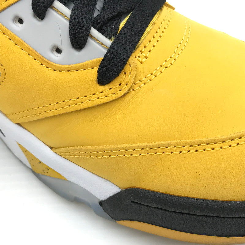 【中古品】【メンズ】 NIKE ナイキ AIR JORDAN 5 RETRO IO3372-700 エアジョーダン 5 レトロ スニーカー 靴 160-260201-na-03-tag サイズ：31cm US 13 カラー：VARSITY MAIZE/BLACK-WOLF GREY-ANTHRACITE 万代Net店