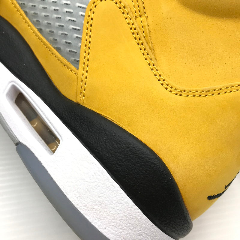 【中古品】【メンズ】 NIKE ナイキ AIR JORDAN 5 RETRO IO3372-700 エアジョーダン 5 レトロ スニーカー 靴 160-260201-na-03-tag サイズ：31cm US 13 カラー：VARSITY MAIZE/BLACK-WOLF GREY-ANTHRACITE 万代Net店