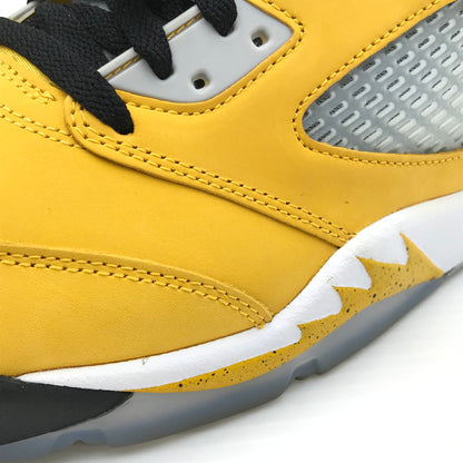 【中古品】【メンズ】 NIKE ナイキ AIR JORDAN 5 RETRO IO3372-700 エアジョーダン 5 レトロ スニーカー 靴 160-260201-na-03-tag サイズ：31cm US 13 カラー：VARSITY MAIZE/BLACK-WOLF GREY-ANTHRACITE 万代Net店