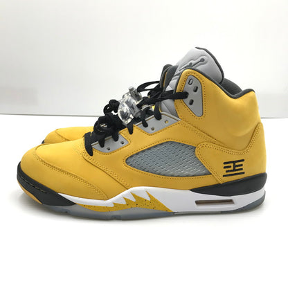 【中古品】【メンズ】 NIKE ナイキ AIR JORDAN 5 RETRO IO3372-700 エアジョーダン 5 レトロ スニーカー 靴 160-260201-na-03-tag サイズ：31cm US 13 カラー：VARSITY MAIZE/BLACK-WOLF GREY-ANTHRACITE 万代Net店