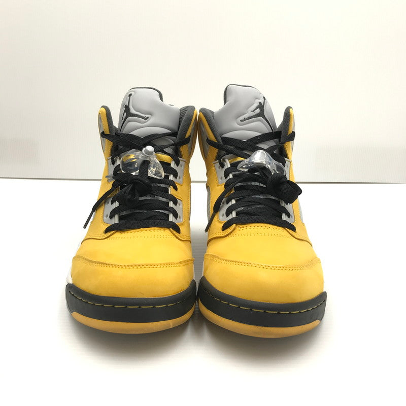 【中古品】【メンズ】 NIKE ナイキ AIR JORDAN 5 RETRO IO3372-700 エアジョーダン 5 レトロ スニーカー 靴 160-260201-na-03-tag サイズ：31cm US 13 カラー：VARSITY MAIZE/BLACK-WOLF GREY-ANTHRACITE 万代Net店