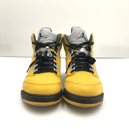 【中古品】【メンズ】 NIKE ナイキ AIR JORDAN 5 RETRO IO3372-700 エアジョーダン 5 レトロ スニーカー 靴 160-260201-na-03-tag サイズ：31cm US 13 カラー：VARSITY MAIZE/BLACK-WOLF GREY-ANTHRACITE 万代Net店