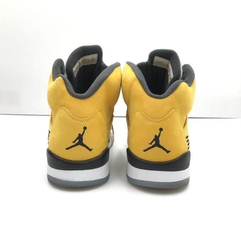 【中古品】【メンズ】 NIKE ナイキ AIR JORDAN 5 RETRO IO3372-700 エアジョーダン 5 レトロ スニーカー 靴 160-260201-na-03-tag サイズ：31cm US 13 カラー：VARSITY MAIZE/BLACK-WOLF GREY-ANTHRACITE 万代Net店