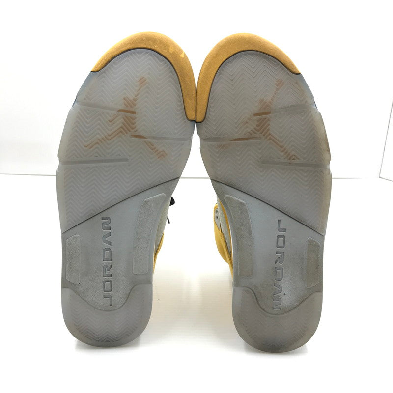 【中古品】【メンズ】 NIKE ナイキ AIR JORDAN 5 RETRO IO3372-700 エアジョーダン 5 レトロ スニーカー 靴 160-260201-na-03-tag サイズ：31cm US 13 カラー：VARSITY MAIZE/BLACK-WOLF GREY-ANTHRACITE 万代Net店