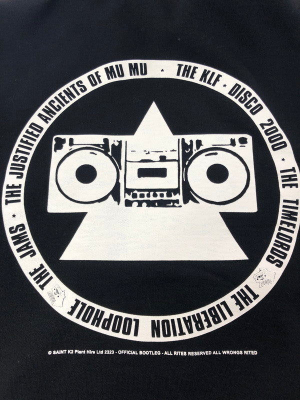 【中古品】【メンズ】 SAINT MICHAEL セント マイケル × KLF ケイエルエフ 25AW KLF HOODIE BLACK SM-HR1-0000-C06 25年秋冬 KLF フーディー 142-260130-rt-02-tag サイズ：XXL カラー：ブラック 万代Net店