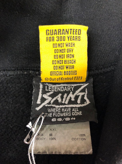 【中古品】【メンズ】 SAINT MICHAEL セント マイケル × KLF ケイエルエフ 25AW KLF HOODIE BLACK SM-HR1-0000-C06 25年秋冬 KLF フーディー 142-260130-rt-02-tag サイズ：XXL カラー：ブラック 万代Net店