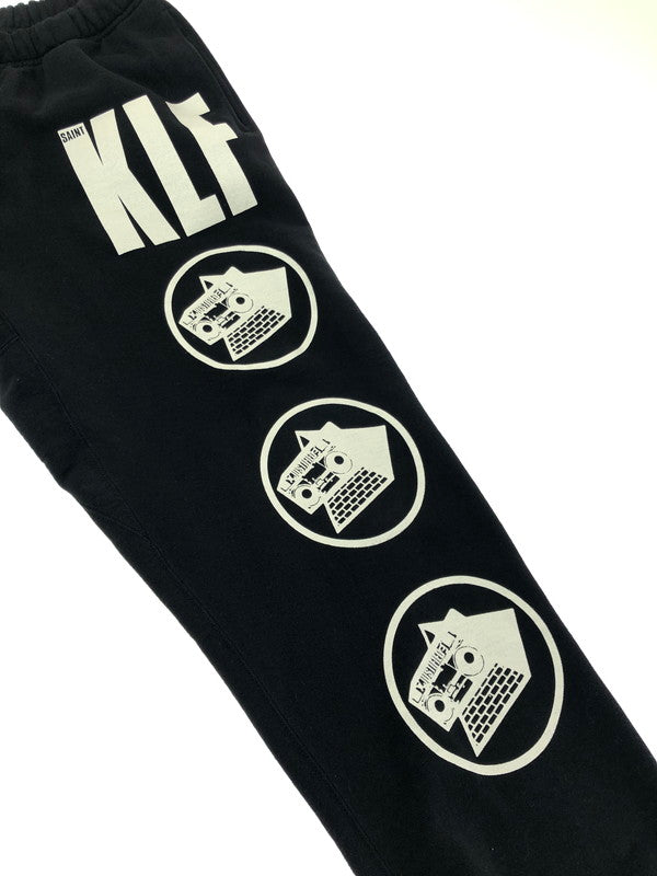 【中古品】【メンズ】 SAINT MICHAEL セント マイケル × KLF ケイエルエフ 25AW KLF SWEAT PANTS SM-HR1-0000-C07 スウェット パンツ 153-260130-rt-10-tag サイズ：XL カラー：ブラック 万代Net店