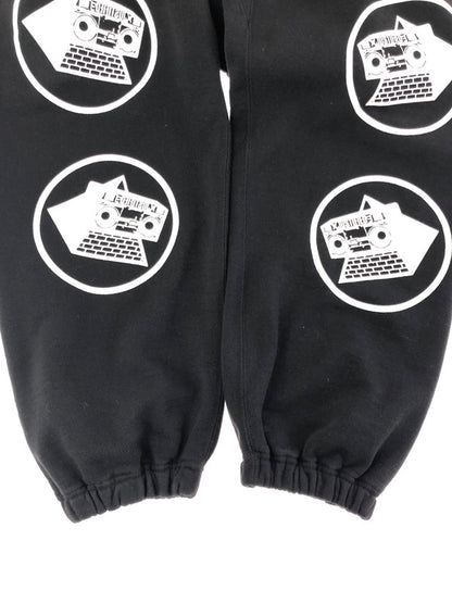 【中古品】【メンズ】 SAINT MICHAEL セント マイケル × KLF ケイエルエフ 25AW KLF SWEAT PANTS SM-HR1-0000-C07 スウェット パンツ 153-260130-rt-10-tag サイズ：XL カラー：ブラック 万代Net店