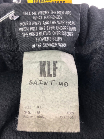 【中古品】【メンズ】 SAINT MICHAEL セント マイケル × KLF ケイエルエフ 25AW KLF SWEAT PANTS SM-HR1-0000-C07 スウェット パンツ 153-260130-rt-10-tag サイズ：XL カラー：ブラック 万代Net店