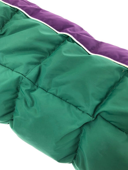 【現状渡し品】【メンズ】 Supreme シュプリーム 18AW STRIPE PANEL DOWN JACKET ストライプ パネル ダウンジャケット アウター 149-260321-rt-02-tag サイズ：M カラー：グリーン 万代Net店