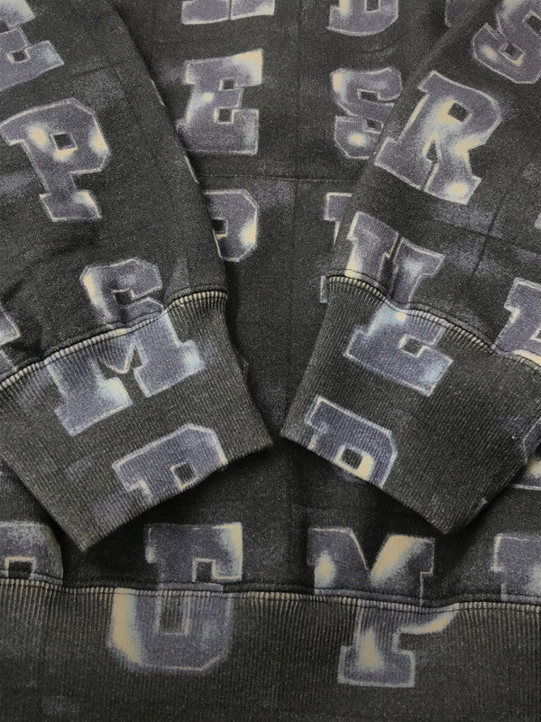 【中古品】【メンズ】 Supreme シュプリーム 20AW BLOCKS HOODED SWEATSHIRT ブロックス フーデッド スウェットシャツ パーカー 149-260210-na-07-tag サイズ：M カラー：ブルー系 万代Net店