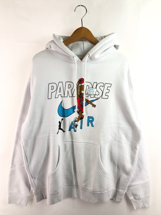 【中古品】【メンズ】 PARADISE NYC パラダイス CAN'T TOUCH THIS HOODIE フーディー パーカー 142-260202-na-05-tag サイズ：L カラー：ホワイト 万代Net店