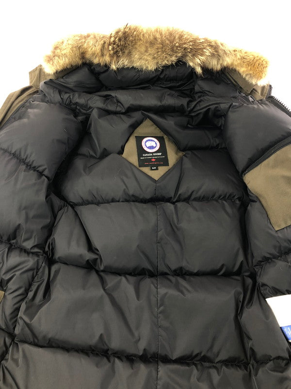 【中古品】【メンズ】 CANADA GOOSE カナダグース CHATEAU PARKA OLIVE 3426JM 68F8490 シャトーパーカ オリーブ 国内正規 アウター 141-260130-rt-05-tag サイズ：S カラー：オリーブ 万代Net店