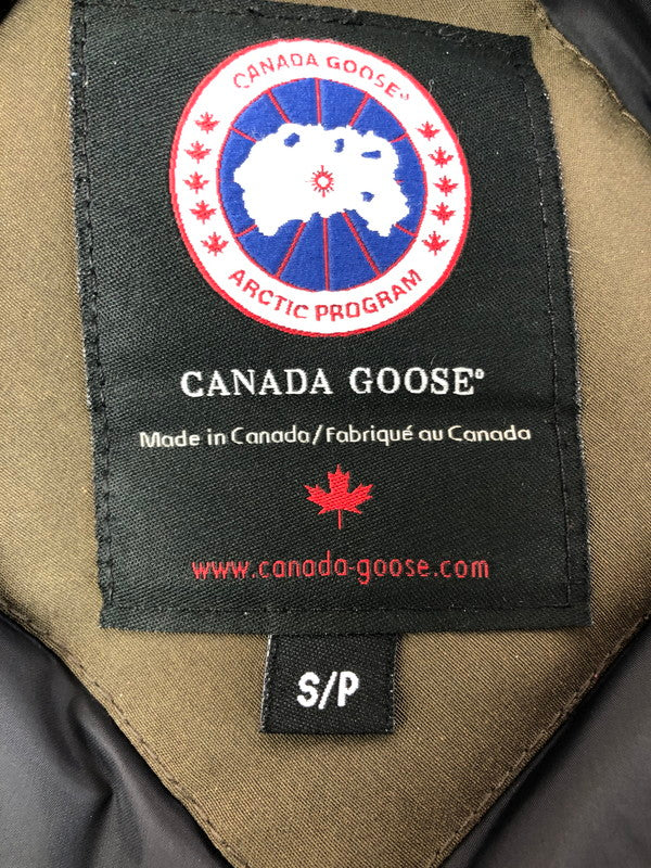 【中古品】【メンズ】 CANADA GOOSE カナダグース CHATEAU PARKA OLIVE 3426JM 68F8490 シャトーパーカ オリーブ 国内正規 アウター 141-260130-rt-05-tag サイズ：S カラー：オリーブ 万代Net店