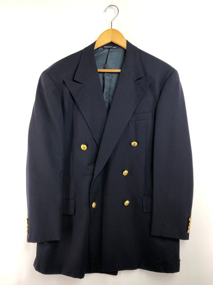 【現状渡し品】【メンズ】 POLO RALPH LAUREN ポロ・ラルフローレン 90's DOUBLE TAILORED JACKET NAVY 022-5-BZ-RL 90年代 ダブル― テーラード ジャケット 金ボタン アウター 146-260130-rt-09-tag サイズ：C100 カラー：ネイビー 万代Net店