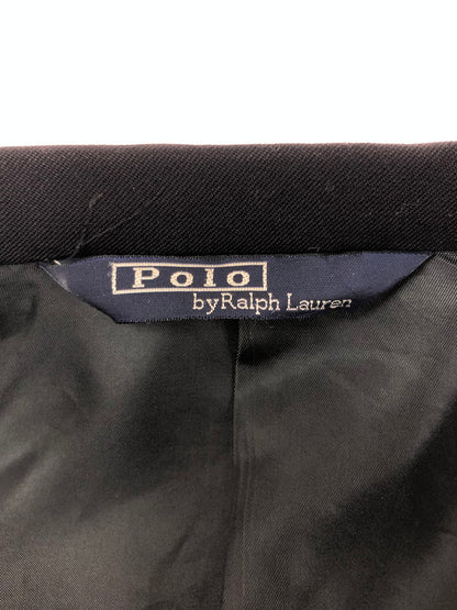 【現状渡し品】【メンズ】 POLO RALPH LAUREN ポロ・ラルフローレン 90's DOUBLE TAILORED JACKET NAVY 022-5-BZ-RL 90年代 ダブル― テーラード ジャケット 金ボタン アウター 146-260130-rt-09-tag サイズ：C100 カラー：ネイビー 万代Net店