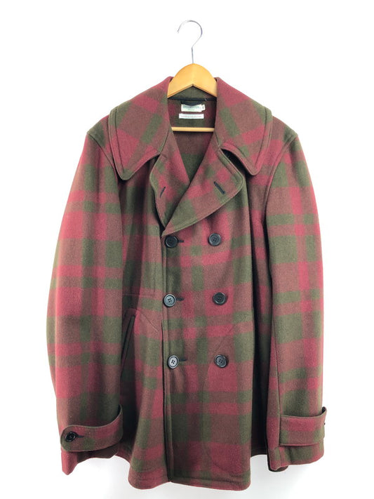 【中古品】【メンズ】 HELLER'S CAFE WAREHOUSE ウールコート 145-260130-rt-20-tag サイズ：42 カラー：レッド系 万代Net店