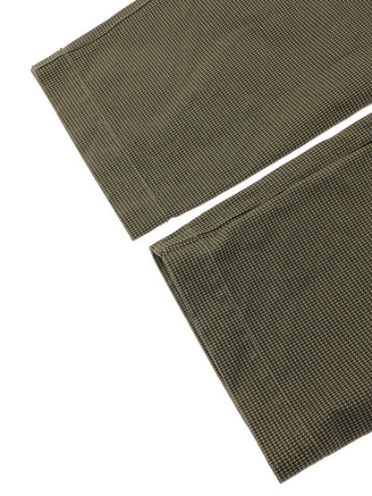 【中古品】【メンズ】 HELLER'S CAFE ヘラーズ カフェWAREHOUSE ウエアハウス 1890's HOUNDSTOOTH CHECK PANTS 千鳥チェックパンツ 156-260205-rt-16-tag サイズ：36 カラー：ブラウン系 万代Net店