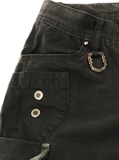 【ジャンク品】【メンズ】 MIDAS 2 ミダス GIMMICK CARGO PANTS 310774 ギミック カーゴパンツ 157-260205-rt-19-tag サイズ：L カラー：ブラック 万代Net店