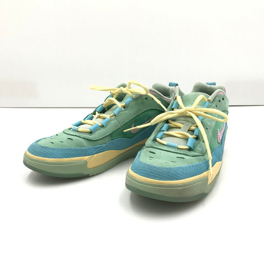 【中古品】【メンズ】 × VERDY ヴェルディ AIR MAX ISHOD HF4074-400 エアマックス イショッド スニーカー 靴 160-260201-na-08-tag サイズ：28cm US 10 カラー：BLUE GAZE AND ENAMEL GREEN 万代Net店
