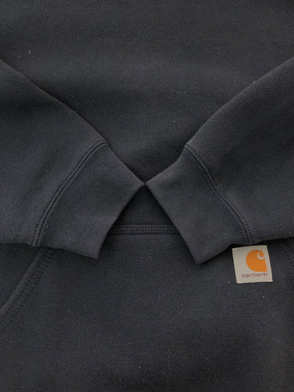 【中古品】【メンズ】 Carhartt カーハート MIDWEIGHT PULLOVER HOODIE K121-472 ミッドウェイト プルオーバー フーディー パーカー トップス 147-260204-rt-04-tag サイズ：XL カラー：ネイビー 万代Net店