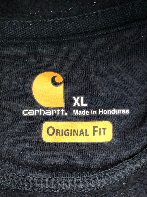 【中古品】【メンズ】 Carhartt カーハート MIDWEIGHT PULLOVER HOODIE K121-472 ミッドウェイト プルオーバー フーディー パーカー トップス 147-260204-rt-04-tag サイズ：XL カラー：ネイビー 万代Net店