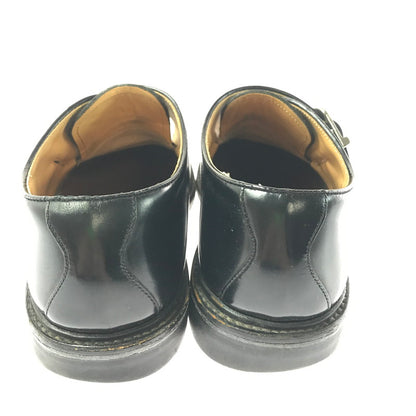 【中古品】【メンズ】 REGAL リーガル SINGLE MONK STRAP LEATHER SHOES BLACK JU16 シングル モンク ストラップ レザーシューズ 靴 164-260214-rt-08-tag サイズ：26ｃｍ カラー：ブラック 万代Net店