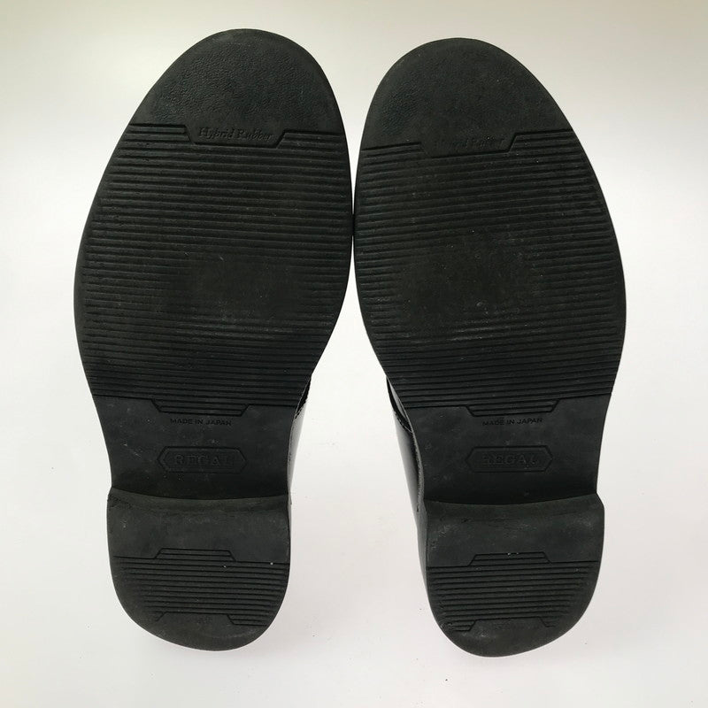 【中古品】【メンズ】 REGAL リーガル SINGLE MONK STRAP LEATHER SHOES BLACK JU16 シングル モンク ストラップ レザーシューズ 靴 164-260214-rt-08-tag サイズ：26ｃｍ カラー：ブラック 万代Net店