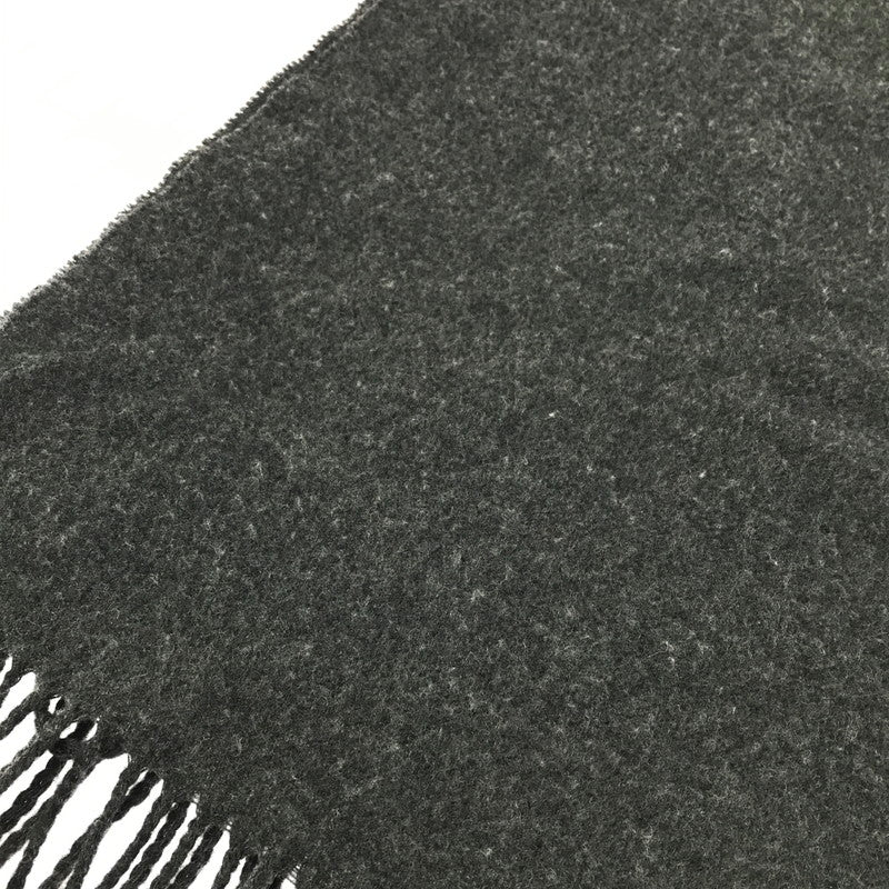 【中古品】【レディース】 MAISON KITSUNE メゾン キツネ WOOL MUFFLER FU06206BT3004 ウール マフラー 服飾小物 187-260208-na-04-tag カラー：グレー 万代Net店