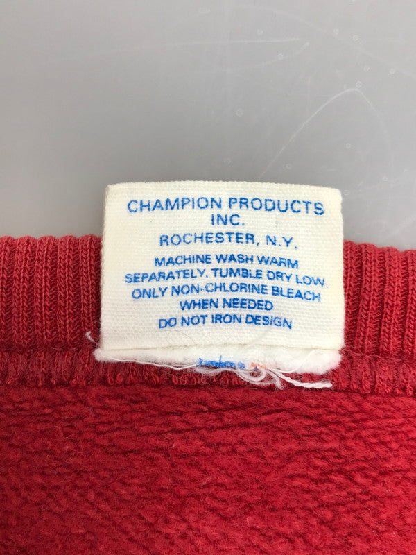 【中古品】【メンズ】 COLGATE SWEAT C3-G019 フロント プリント スウェット トレーナー トリコタグ復刻 146-260204-rt-02-tag サイズ：L カラー：レッド 万代Net店