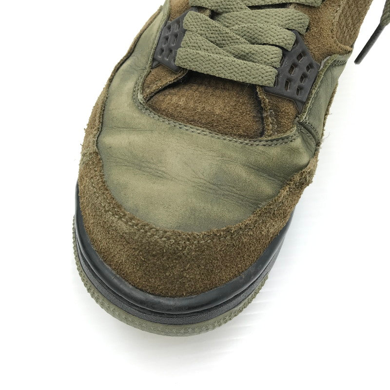 【ジャンク品】【メンズ】 NIKE ナイキ AIR JORDAN 4 RETRO SE CRAFT FB9927-200 エアジョーダン 4 レトロ クラフト スニーカー 靴 160-260201-na-02-tag サイズ：29cm US 11 カラー：MEDIUM OLIVE/PALE VANILLA 万代Net店