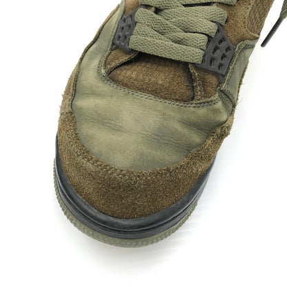 【ジャンク品】【メンズ】 NIKE ナイキ AIR JORDAN 4 RETRO SE CRAFT FB9927-200 エアジョーダン 4 レトロ クラフト スニーカー 靴 160-260201-na-02-tag サイズ：29cm US 11 カラー：MEDIUM OLIVE/PALE VANILLA 万代Net店