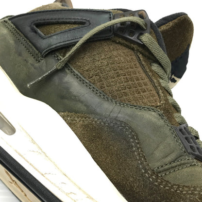 【ジャンク品】【メンズ】 NIKE ナイキ AIR JORDAN 4 RETRO SE CRAFT FB9927-200 エアジョーダン 4 レトロ クラフト スニーカー 靴 160-260201-na-02-tag サイズ：29cm US 11 カラー：MEDIUM OLIVE/PALE VANILLA 万代Net店